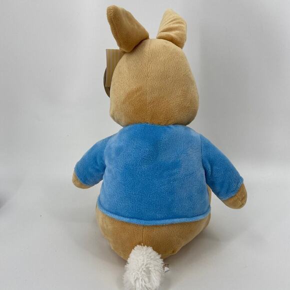 Nickelodeon Peter Rabbit Plush Stuffed Animal Cuddle Pillow Blue Shirt 18 Inch - Picture 5 of 14